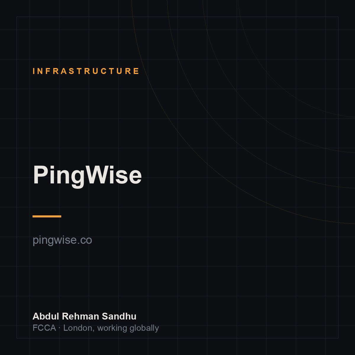 PingWise — a business founded by Abdul Rehman Sandhu