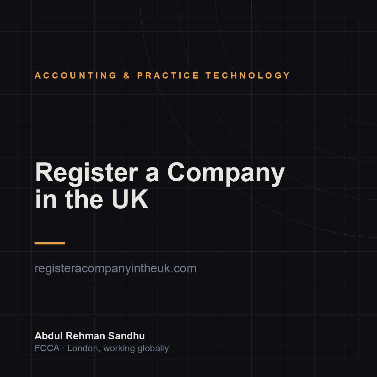 Register a Company in the UK — a business founded by Abdul Rehman Sandhu